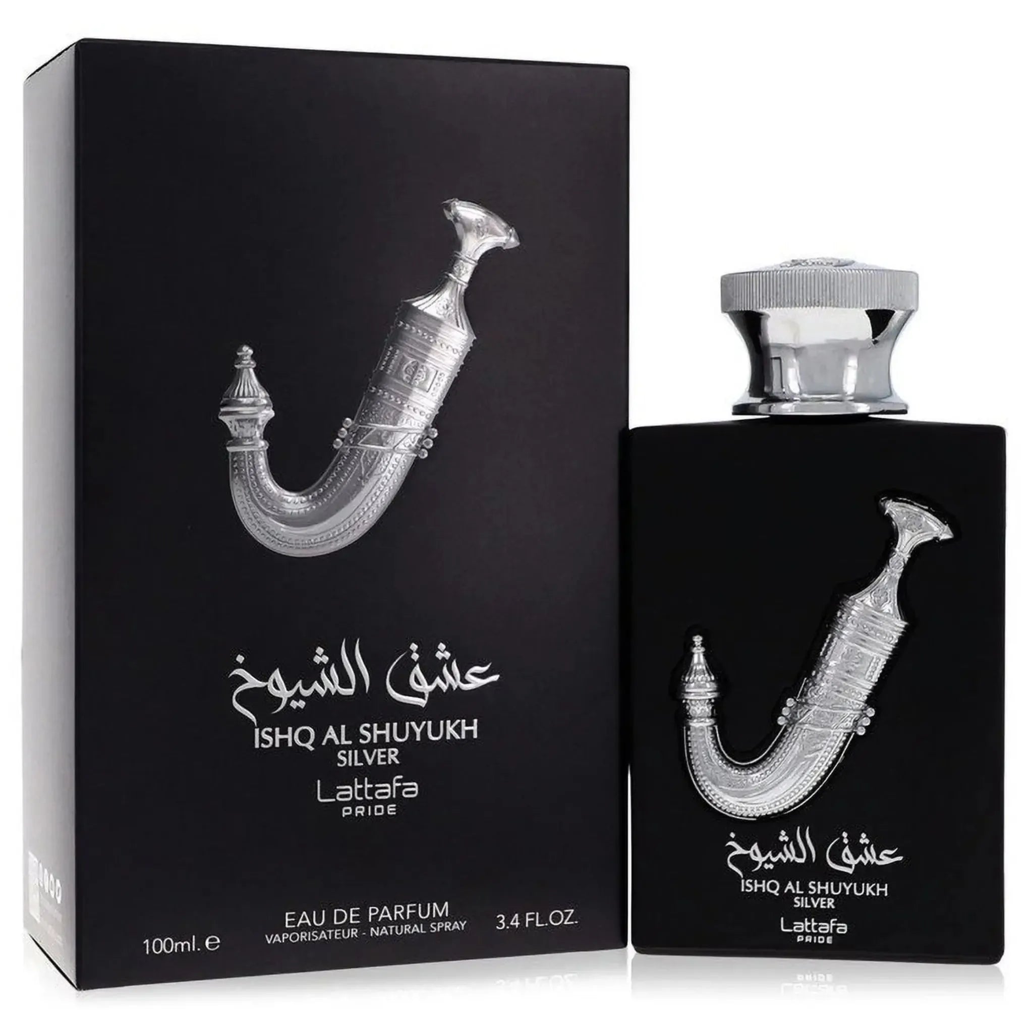Ishq Al Shuyukh Silver – EDP by Lattafa