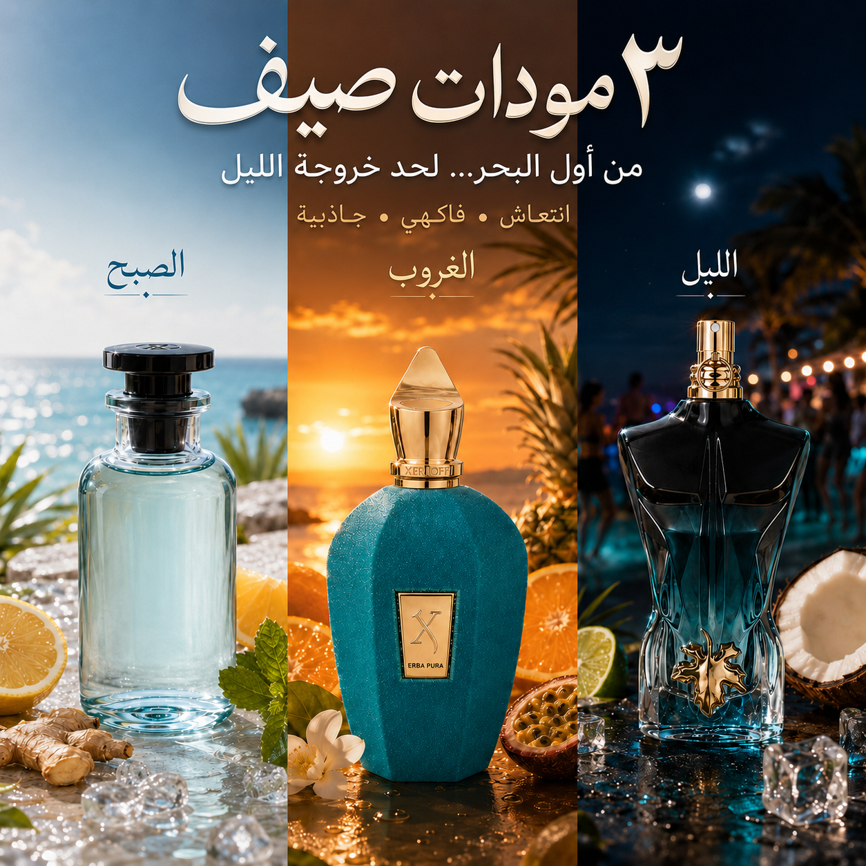 Sahel Vibes Bundle – 3 Iconic Summer Scents in One Set