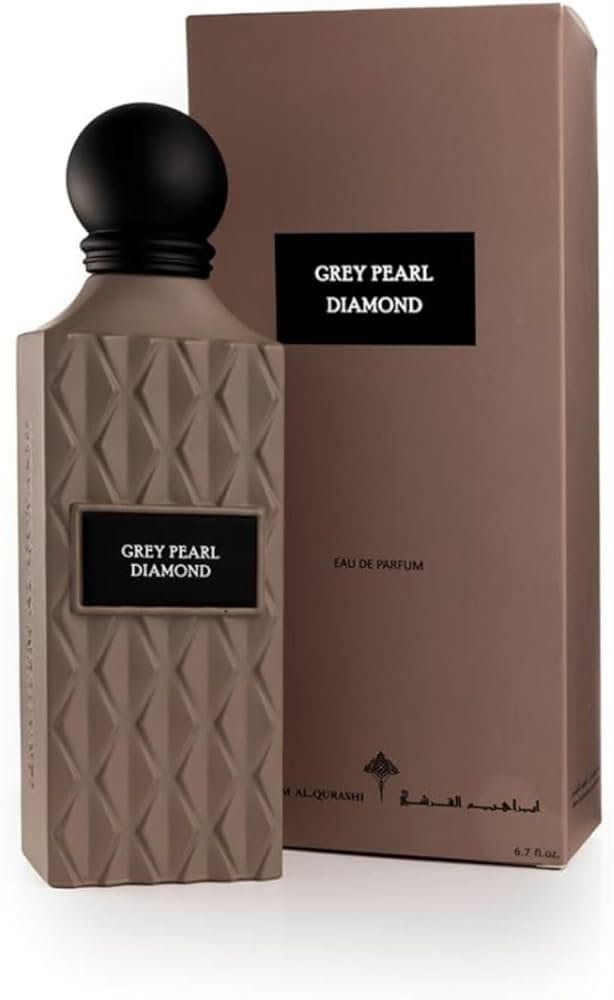 Grey Pearl Diamond Eau de Parfum by Ibraheem Al Qurashi (original without box)