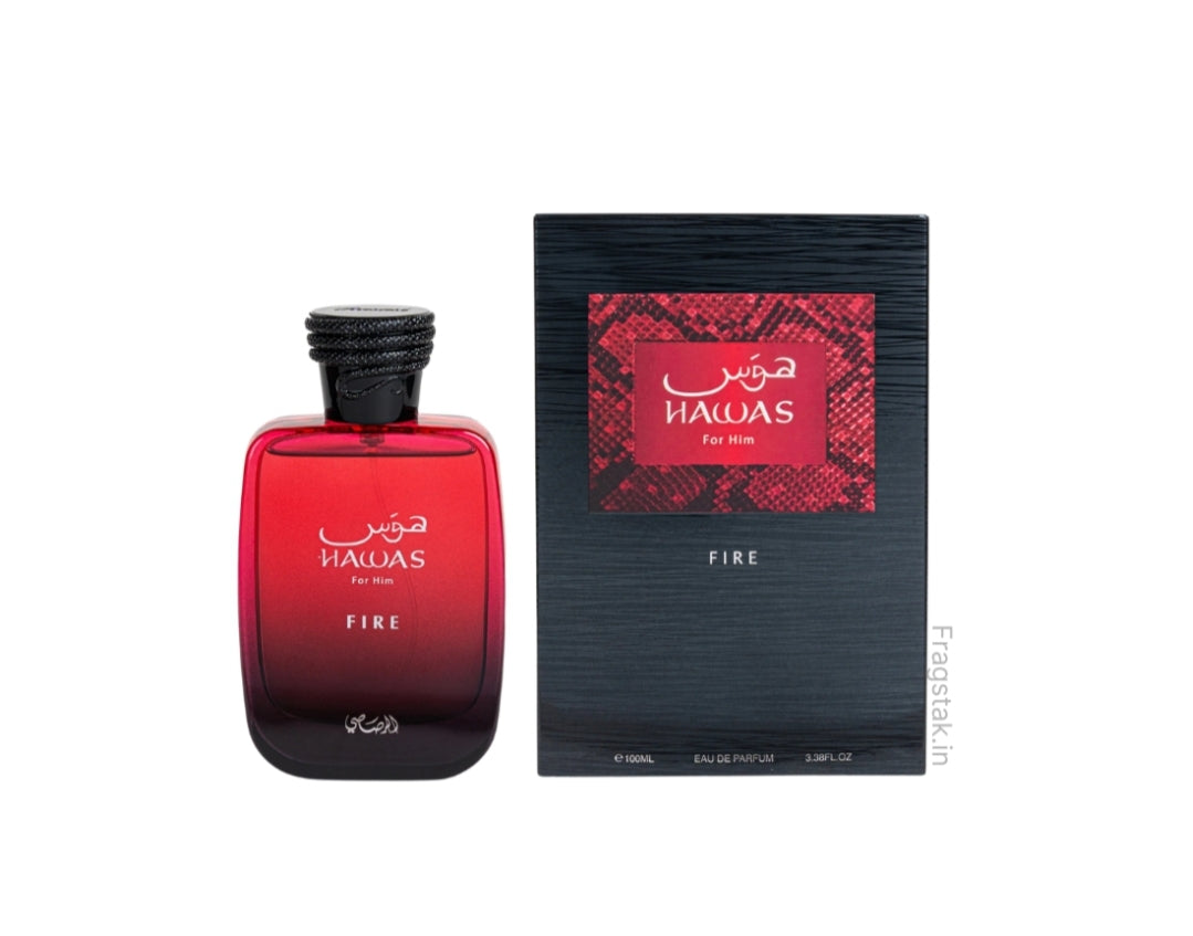 Hawas Fire for men by Rasasi edp
